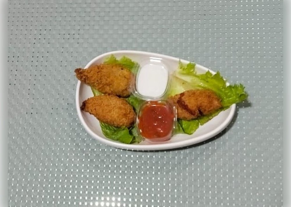 KURKURE CHICKEN MOMOS