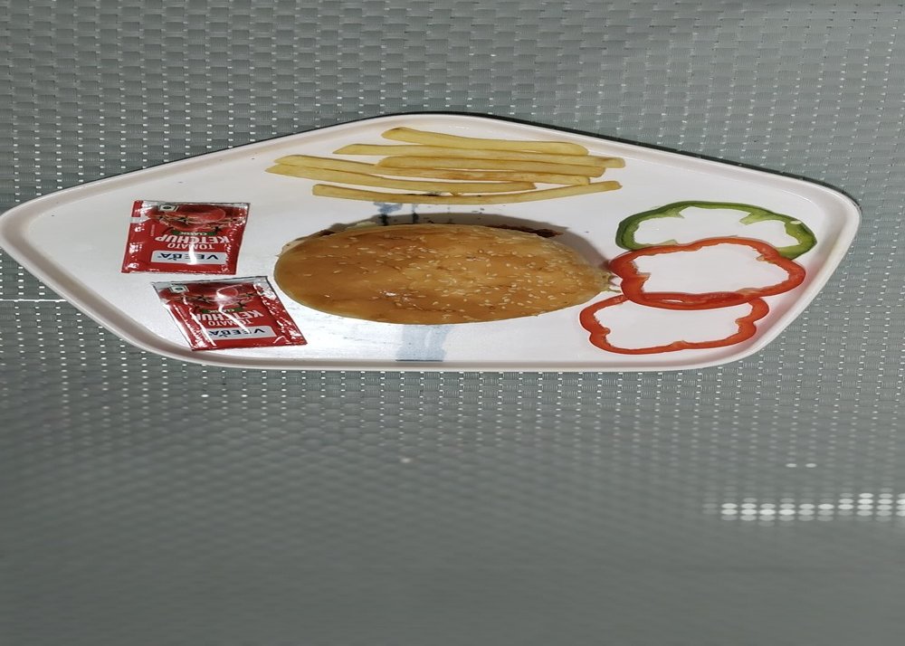 CHICKEN FLAKES BURGER